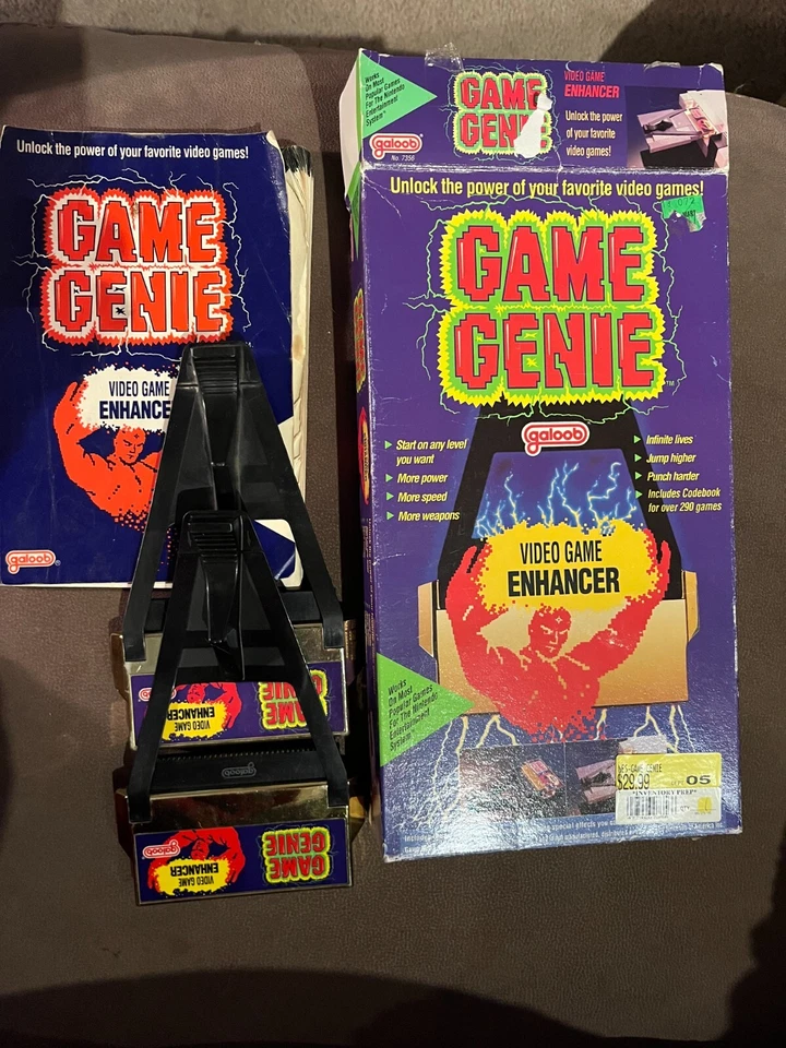 (2) Galoob Game Genie Enhancer for the Nintendo NES - Image 1 of 1