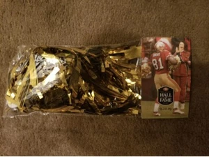 SF San Francisco SGA 49ers Terrell Owen's HOF Pom Poms And Rally Towels 9/22/19 - Picture 1 of 3