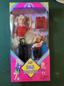 1998 KID KORE MY BIG SISTER #18205 KELSEY AND JODI FASHION DOLLS -New in box - Picture 1 of 7