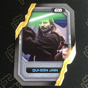 Topps Star Wars Qui-Gon Jinn Die Cut #LS-6 - Picture 1 of 2