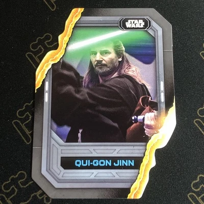 Topps Star Wars Qui-Gon Jinn Die Cut #LS-6 - Image 1 of 2