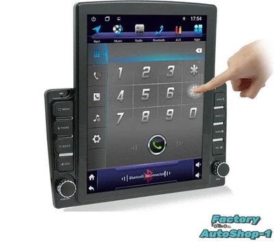 Radio estéreo para automóvil doble 2 Din navegación GPS Bluetooth reproductor de MP5 cámara Wifi/FM Foto 1 de 4