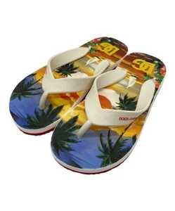 Chanclas de playa multicolores para mujer Dolce & Gabbana, Italia, talla 22 cm - Imagen 1 de 10