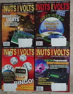 11 issues Nuts And Volts Magazine year 2007 - like new, clean - Picture 1 of 3