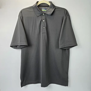 Ben Hogan Performance Black Polo Golf Shirt Size Large Collared Short Sleeve Hit - Picture 1 of 8
