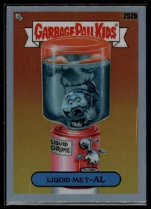 2023 Topps Chrome Garbage Pail Kids Series 6 Refractor Liquid Met -Al #252b - Picture 1 of 2