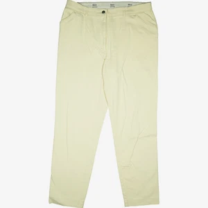 Pantalón vaquero Brax 46 L30 h. amarillo mujer ropa deportiva elástico chino cómodo elástico W34 - Imagen 1 de 5