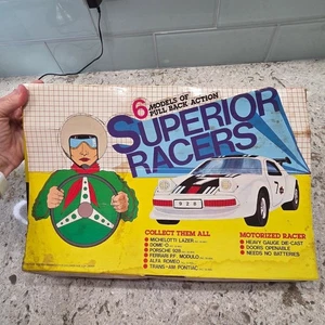 Rare Vintage Superior Racers 6 Models 12 Cars Die-Cast Set - Picture 1 of 16