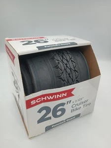 Schwinn 26"x 2.125" Bicycle Cruiser Bike Tire With Puncture Guard - Picture 1 of 4