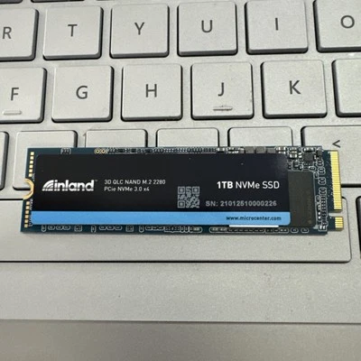INLAND 1TB NVME 3D NAND M.2 2280 Laptop SSD Solid State Drive tested 100% GH - Image 1 of 4