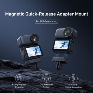 Magnetischer Schnellspannadapter für DJI OSMO NANO Kamera Ständer Halterung Adapter Neu - Bild 1 von 15