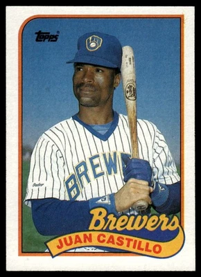 1989 Topps #538 Juan Castillo - Image 1 of 2