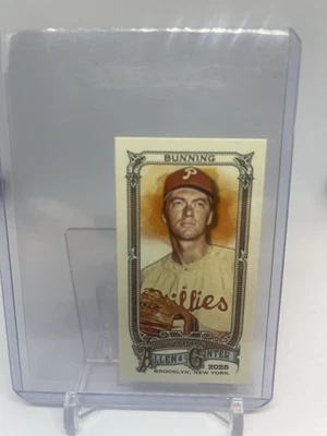Allen & Ginter Jim Bunning High Number Mini 2025 - Philadelphia Phillies Foto 1 de 2