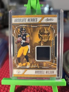 2024 Panini Absolute Heroes Memorabilia #086/250 Russell Wilson No.AHM-RWN - Bild 1 von 2