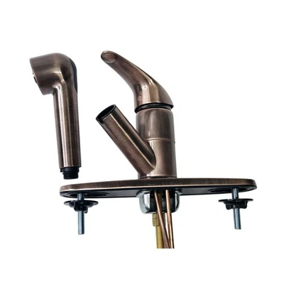 Grifo de cocina extraíble exclusivo Signature Hardware T80017AG-27-ST-AC - cobre antiguo Foto 1 de 4