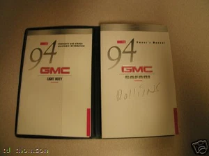 GM 1994 GMC Safari Owner's Manual - Picture 1 of 1