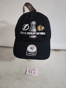 47 Brand 2015 NHL Stanley Cup Final Hat Tampa Vs Chicago One Size - Picture 1 of 7