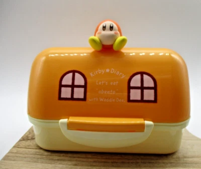 Kirby Waddle Dee orange onigiri case Lunch Box Bento amuse - Image 1 of 4