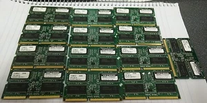 Lot of 13 Cisco 15-5988-01 MEM-ISE-256M ECC SDRAM SODIMM 256MB memory modules - Picture 1 of 1
