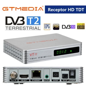 1080P HD TDT DVBT2 Apoyo Receptor Terrestre Digital PVR con USB WIFI H.265 HDMI - Imagen 1 de 20