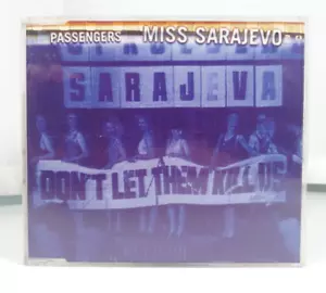 Passengers (U2 + Brian Eno) Miss Sarajevo GER 4 Track Maxi CD 1995 CID 625 - Bild 1 von 3