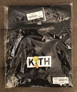 KITH x Looney Tunes Tweety Classic Logo Tee Black Size Medium M T-Shirt Toons - Bild 1 von 7