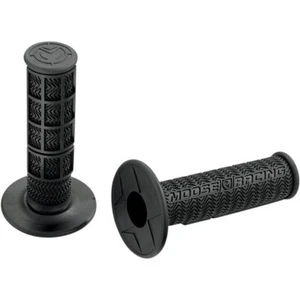 Moose Racing Stealth MX Dirt Bike Twist Throttle Grips Black CR CRF KX RMZ YZF - Picture 1 of 1