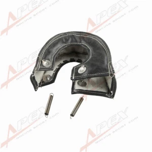 T25 T28 GT28 GT30 GT35 T37 T3 Exhaust Turbo Blanket black Heat Wrap - Picture 1 of 5