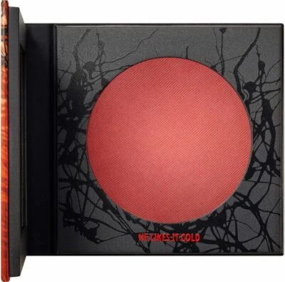 MAC X STRANGER THINGS Powder Blush ~ HE LIKES IT COLD ~ Vintage Wash Red ~ LE - Image 1 of 4