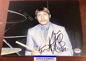 CHARLIE WATTS Rolling Stones drummer PSA DNA Autograph Auto signed PHOTO & COA ! - Picture 1 of 10