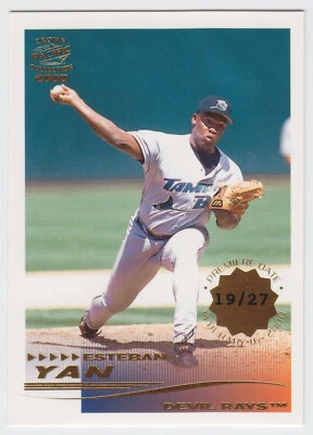 2000 Pacific Crown Collection - Premier Date - Esteban Yan - 19 of 27 - NrMt - Image 1 of 4