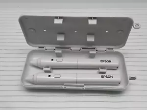 2 piezas lápiz interactivo fácil EPSON ELPPN02 para proyector eb-455wi/eb-465i con estuche - Imagen 1 de 9