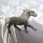 Dapple Grey Pony Horse Minifig Mini Figurine - Hand Painted Porcelain Ornament