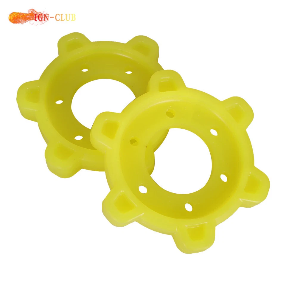 Dos piñones de transmisión correctos 1608-R-3000 para moto de nieve Raider 1972-1975 Foto 1 de 4