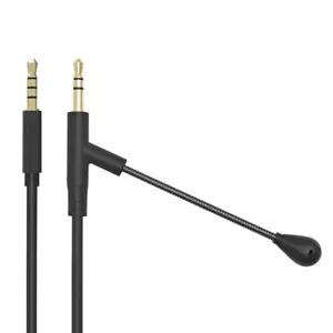 1.35M Boom Microphone Cable Mic For 3.5mm Headphone With Condenser Mic - Picture 1 of 8