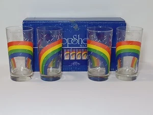 Rainbow Rain Drops L.E. Estante superior de vidrio Smith doble gafas antiguas Pride - Imagen 1 de 6