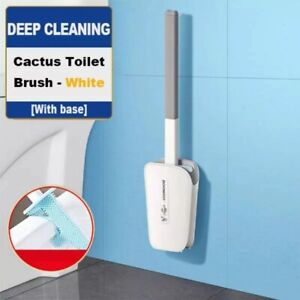 No Dead Corner Cactus Toilet Brush Silicone Toilet Brush Cellulite -- Hot Sale