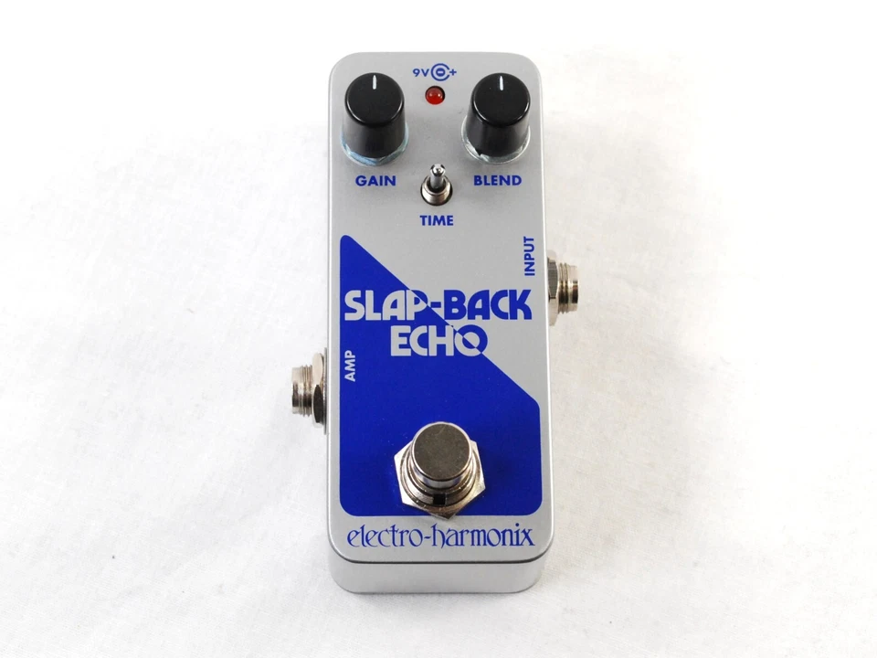 Used Electro Harmonix EHX Slap-Back Echo Analog Delay Guitar Effects Pedal - Image 1 of 4