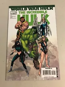 INCREDIBLE HULK #109 NM WORLD WAR HULK - MARVEL 2007 - Picture 1 of 2