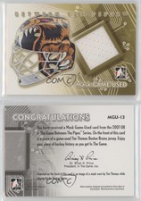 2007-08 ITG Between the Pipes Mask Game-Used Tim Thomas #MGU-13