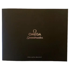 Omega Speedmaster Correa Reloj Pulsera Instrucciones Libro Folleto Manual Guía - Imagen 1 de 4