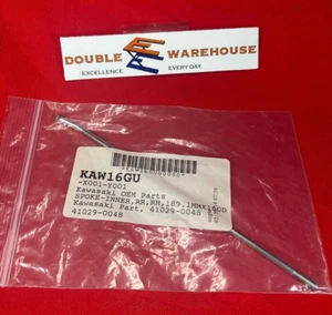NOS OEM Kawasaki 41029-0048 Spoke - Inner, RR, RH, 189.1MMX16OD - Picture 1 of 1