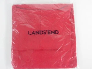 Lands' End wms XL forma LWCM cuello alto rojo rico manga larga nuevo en paquete - Imagen 1 de 3