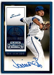 2015 Panini Contenders Prospect Ticket Autographs Jairo Labourt Auto Dominican