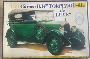CITROEN B14 torpedo de luxe HELLER maquette 1/24e Made in France - Imagen 1 de 3