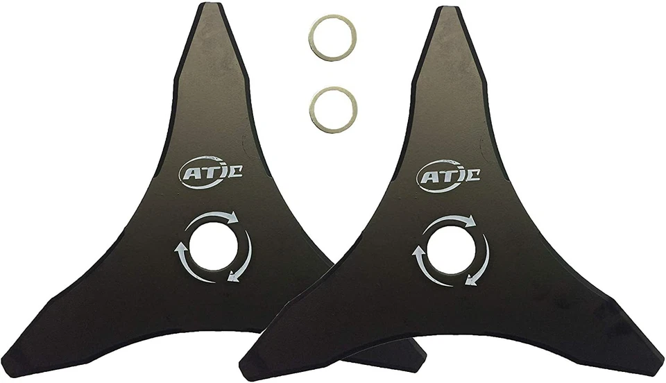 2 PK 12" Brush cutter/Brushcutter Trimmer Blade 3 T/ Tooth Fit 1" and 20mm Arbor - Image 1 of 1
