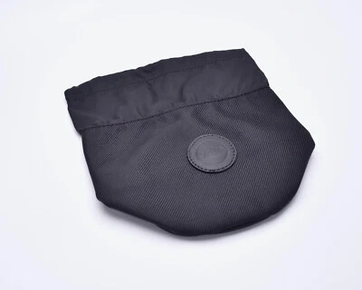 Leica Logo Black Soft Lens Pouch 7.75" x 4.00" Case (#7533) - Image 1 of 4