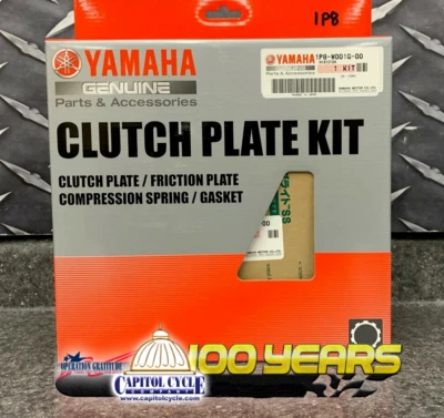 B9U-W001G-00-00 2002-2022 GENUINE YAMAHA YZ250 2-STROKE CLUTCH PLATE KIT — 第 1/2 张图片