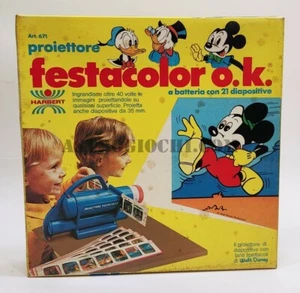 HARBERT PROJECTOR WALT DISNEY FESTACOLOR O.K CLASSIC NEW IN BOX VINTAGE '70 - Picture 1 of 6