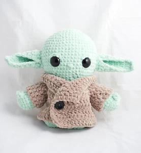 Häkelanleitungen Amigurumi, Grogu - Star Wars- Grogu -"Baby Yoda", PDFAnleitung - Bild 1 von 1